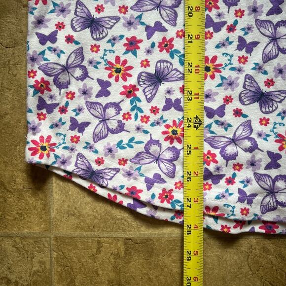 Blair All Over Butterfly Floral T-Shirt Multi-color Retro Whimsical Fairy Preppy - Picture 6 of 8